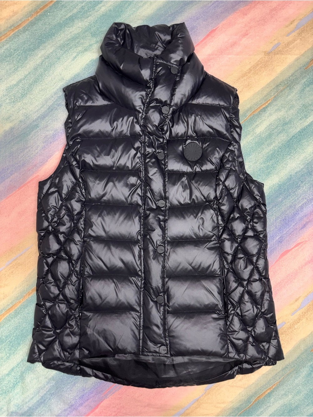 UGG Australia Puffer Vest black size S